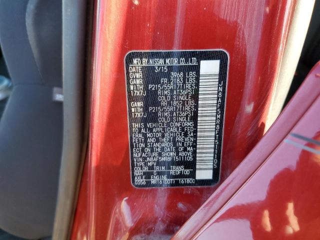 2015 NISSAN JUKE S - JN8AF5MR8FT511105