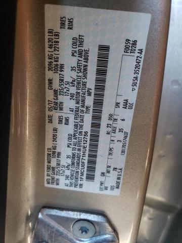 1FMCU0F71HUE12756 | 2017 FORD ESCAPE S