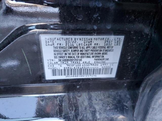 2022 Nissan Sentra S VIN: 3N1AB8BV8NY259146 Lot: 60319024