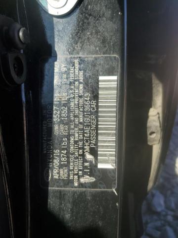 2016 HYUNDAI ACCENT SE - KMHCT4AE1GU136643