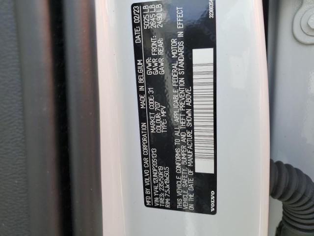 2023 VOLVO XC40 PLUS YV4L12UN0P2051313