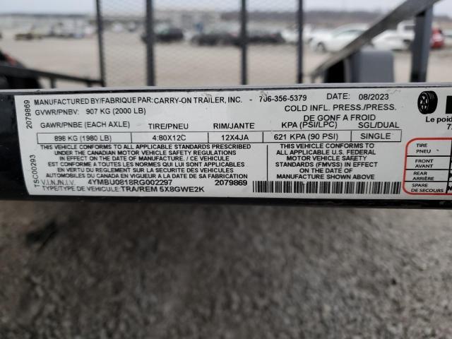 2024 CARR TRAILER #3293404088