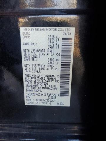 2018 NISSAN MURANO 5N1AZ2MG0JN158593