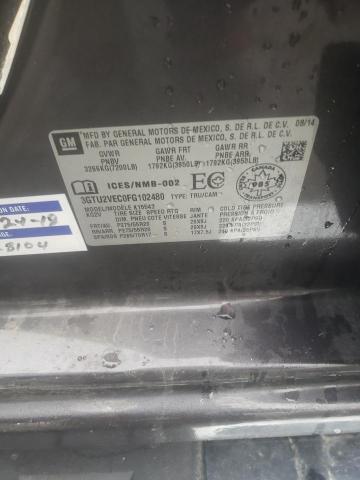 2015 GMC SIERRA K15 - 3GTU2VEC0FG102480