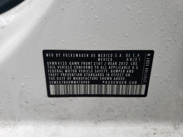 2021 VOLKSWAGEN JETTA S - 3VWC57BU0MM078088