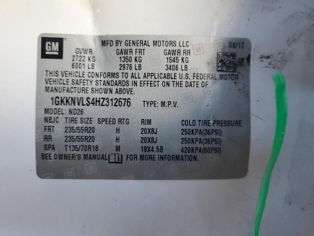 2017 GMC ACADIA ALL - 1GKKNVLS4HZ312676