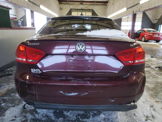 2013 Volkswagen Passat Se VIN: 1VWBH7A39DC038735 Lot: 38484704