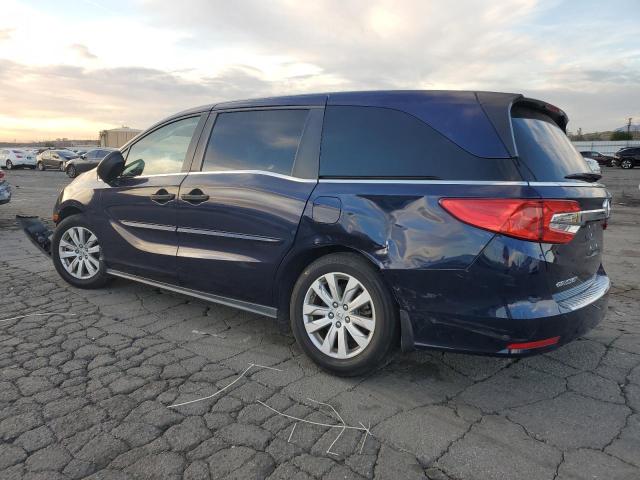 HONDA ODYSSEY LX 2019 blue  gas 5FNRL6H2XKB040257 photo #3