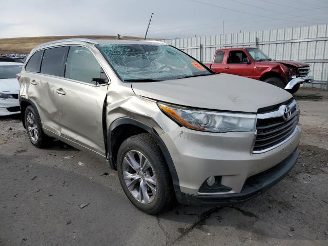 VIN 5TDJKRFH6FS081253 2015 Toyota Highlander, Xle no.4