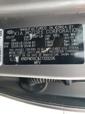 2018 KIA SPORTAGE L KNDPM3AC9J7333206