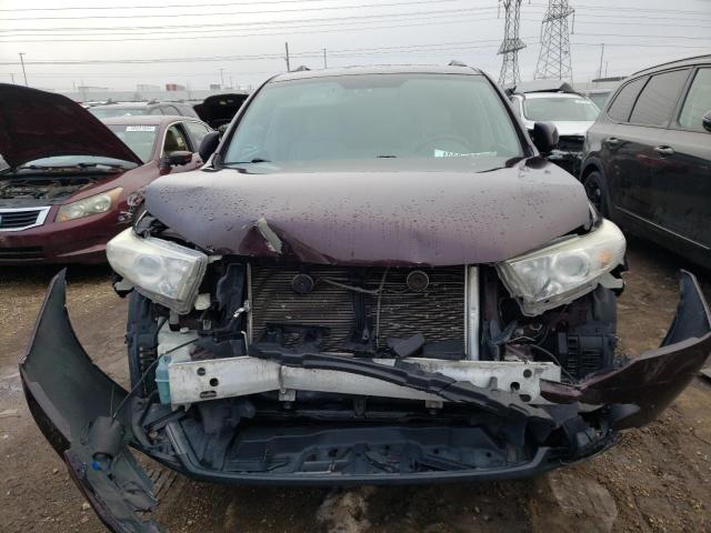 VIN 5TDBK3EH9DS225426 2013 Toyota Highlander, Base no.5