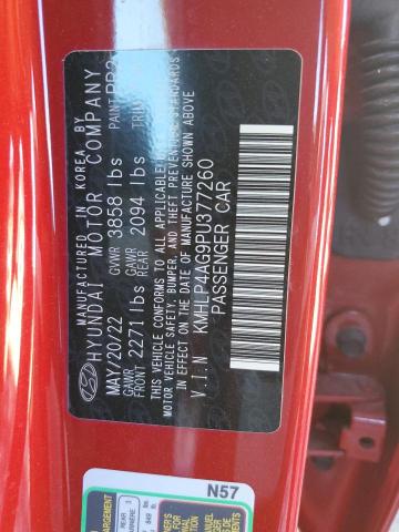 2023 HYUNDAI ELANTRA LI - KMHLP4AG9PU377260