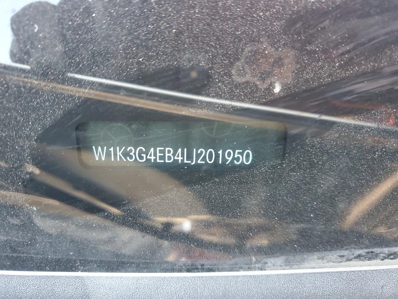 W1K3G4EB4LJ201950 2020 Mercedes-Benz A 220