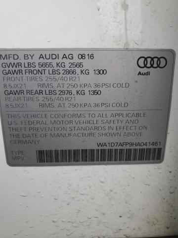 VIN WA1D7AFP9HA041461 2017 Audi Q5, Premium Plus S-... no.12