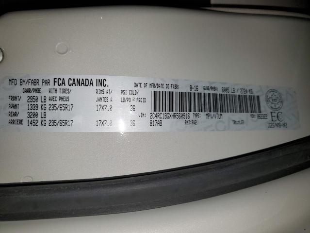 2C4RC1BGXHR560916 2017 CHRYSLER PACIFICA, photo no. 13