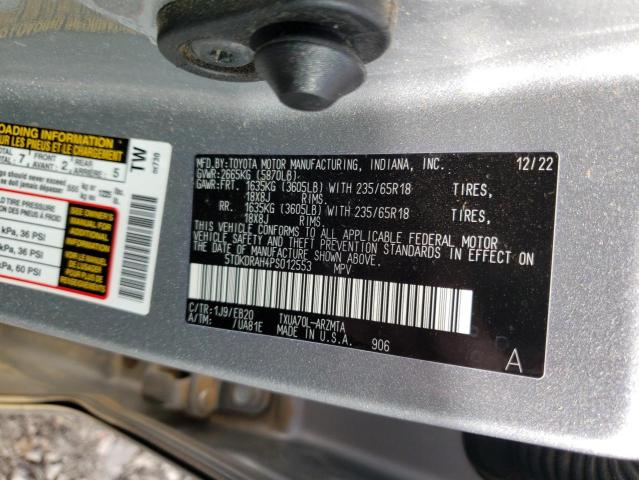 VIN 5TDKDRAH4PS012553 2023 Toyota Highlander, L no.14