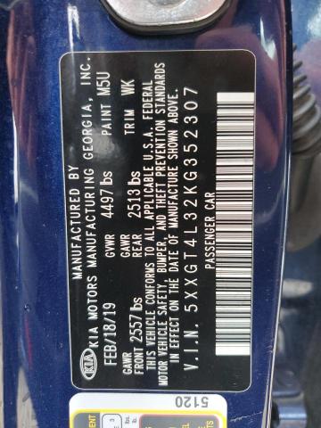 2019 KIA OPTIMA LX 5XXGT4L32KG352307
