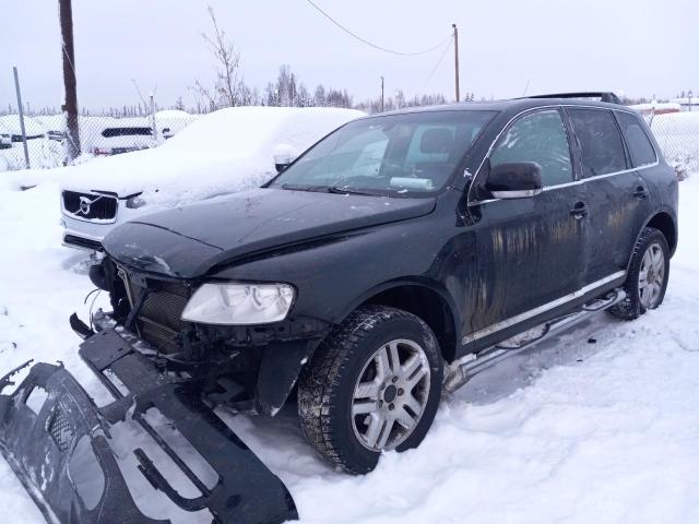 VOLKSWAGEN TOUAREG 3. 2005 black 4dr spor gas WVGZG77L95D073116 photo #1