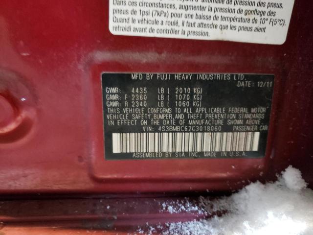 2012 Subaru Legacy - Image 12