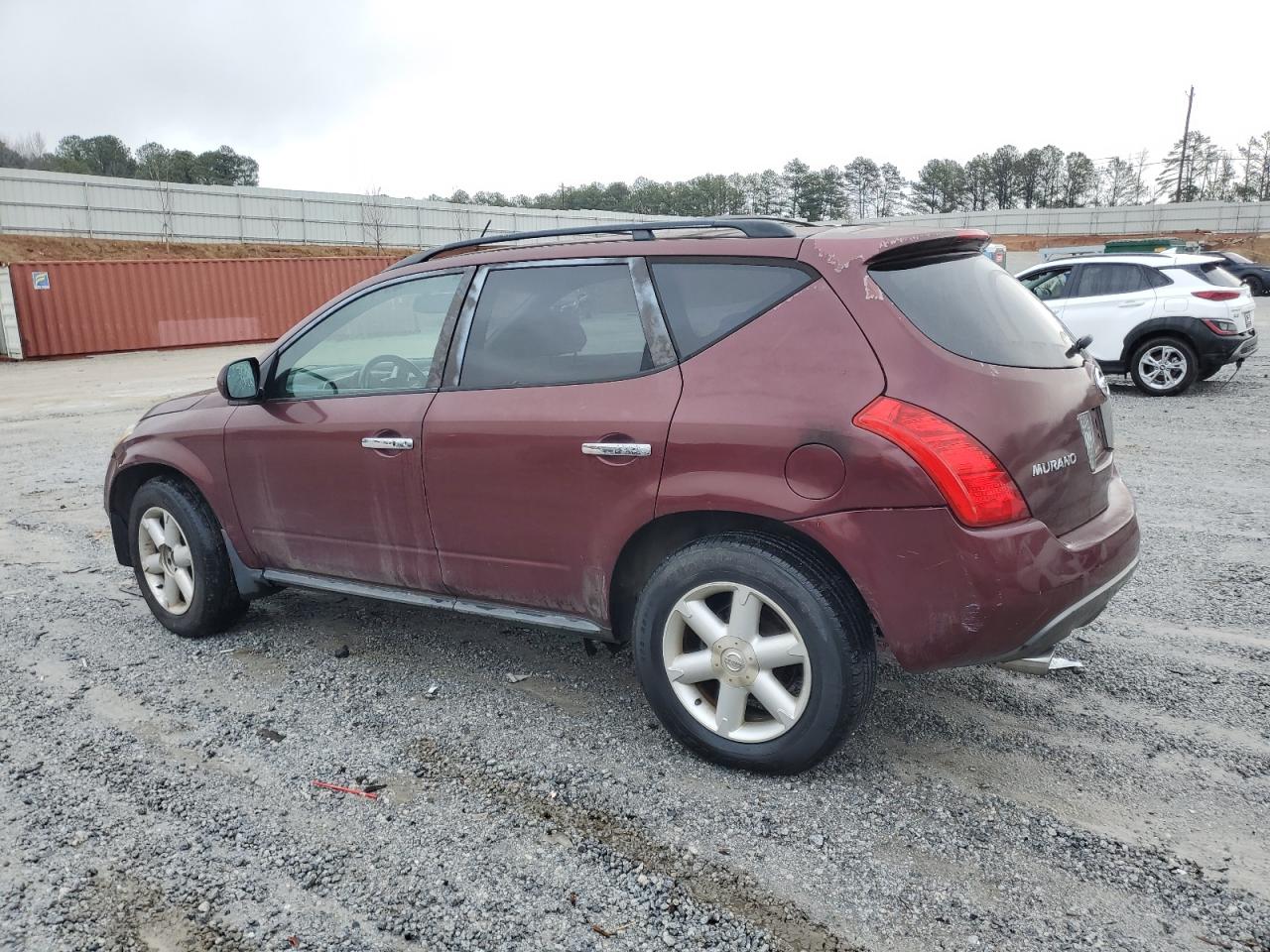 JN8AZ08WX5W419548 2005 Nissan Murano Sl JN8AZ08WX5W419548 2005 Nissan Murano Sl