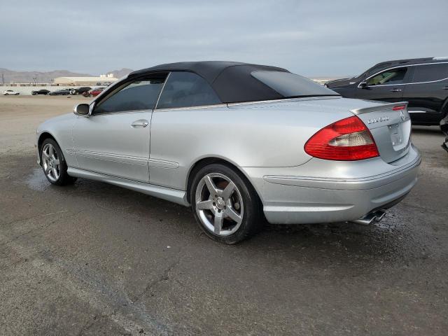 MERCEDES-BENZ CLK 500 2006 silver  gas WDBTK75GX6T060203 photo #3