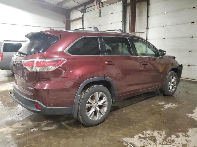 VIN 5TDJKRFH8FS077026 2015 Toyota Highlander, Xle no.3