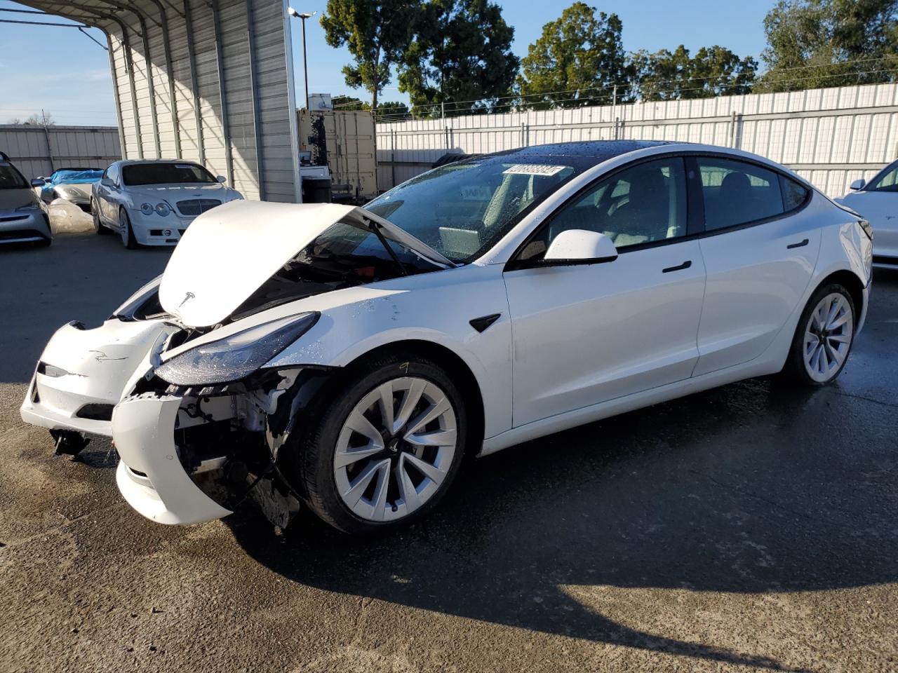 2022 TESLA MODEL 3  (VIN: 5YJ3E1EB5NF143324)