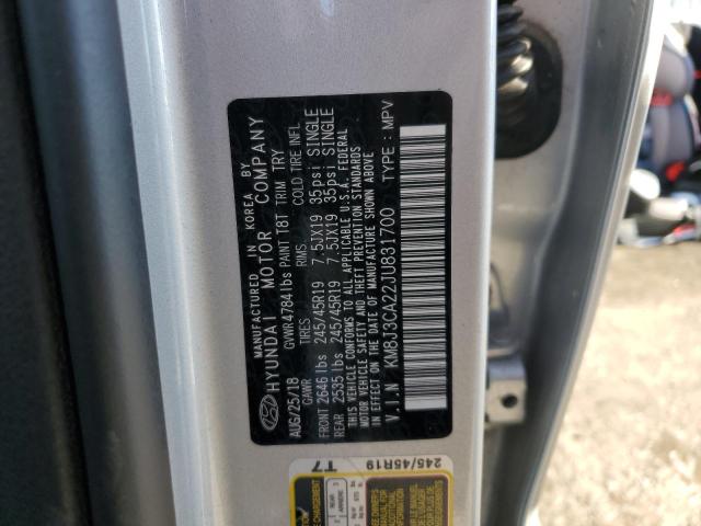 2018 HYUNDAI TUCSON VAL - KM8J3CA22JU831700