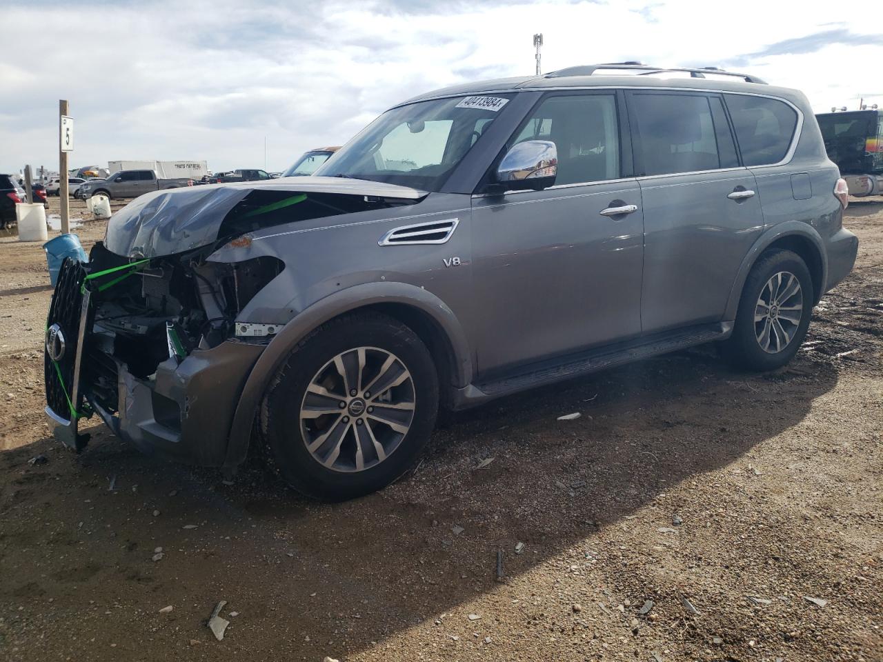 2019 Nissan Armada at TX Amarillo Copart lot 40413984