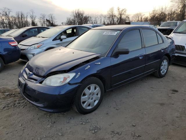 1HGES16504L018870 2004 Honda Civic Lx