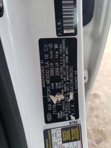 2017 KIA FORTE LX - 3KPFK4A72HE086261