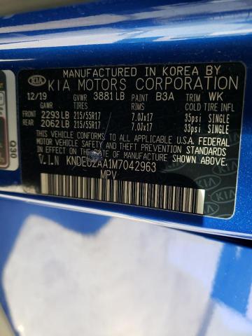 KNDEU2AA1M7042963 | 2021 KIA SELTOS S