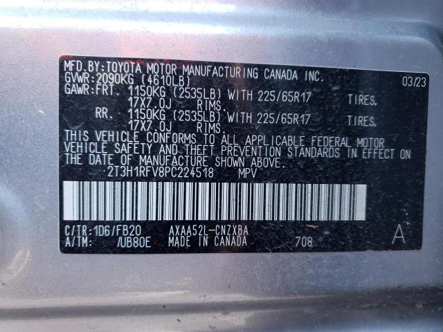 2023 TOYOTA RAV4 LE - 2T3H1RFV8PC224518