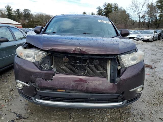 VIN 5TDBK3EH3DS236826 2013 Toyota Highlander, Base no.5