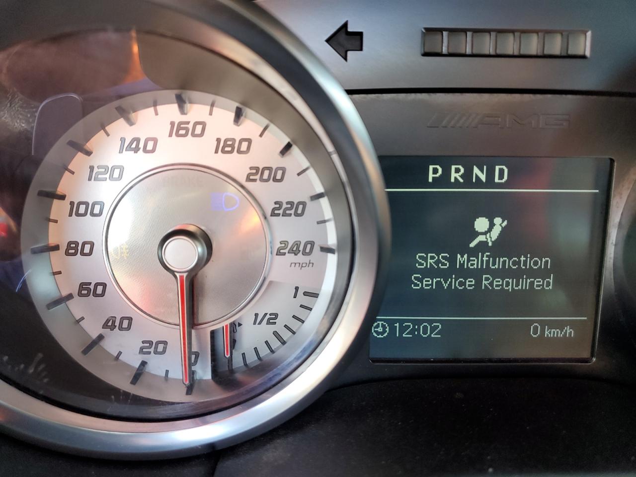 WDDRJ7HA1CA008316 2012 Mercedes-Benz Sls Amg