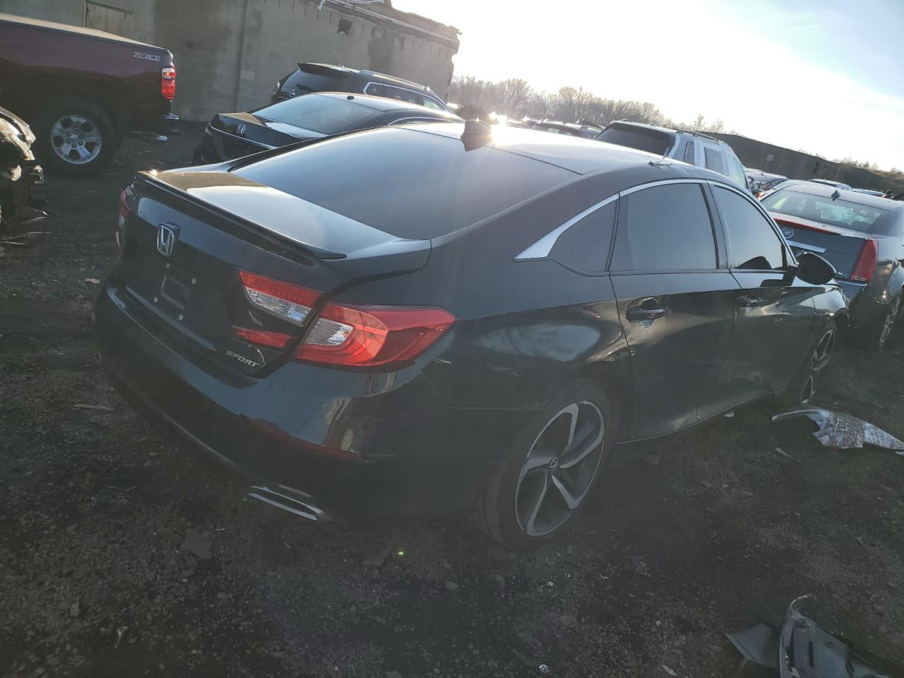 Lot #2468744859 2019 HONDA ACCORD SPO