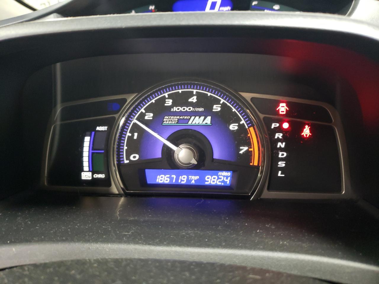 JHMFA36277S002097 2007 Honda Civic Hybrid