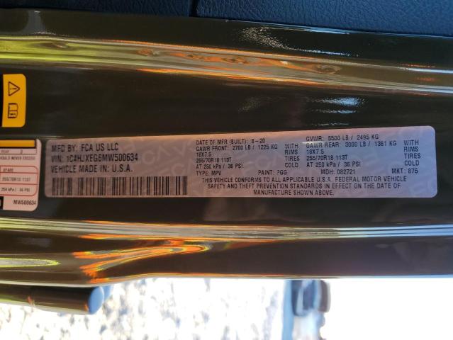 2021 JEEP WRANGLER U - 1C4HJXEG6MW500634