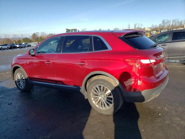 2LMTJ8KR6GBL63187 | 2016 LINCOLN MKX SELECT