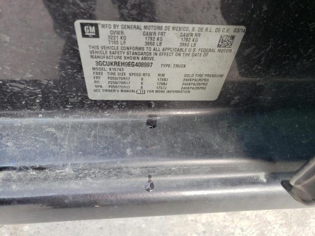 3GCUKREH9EG408997 2014 Chevrolet Silverado K1500 Lt