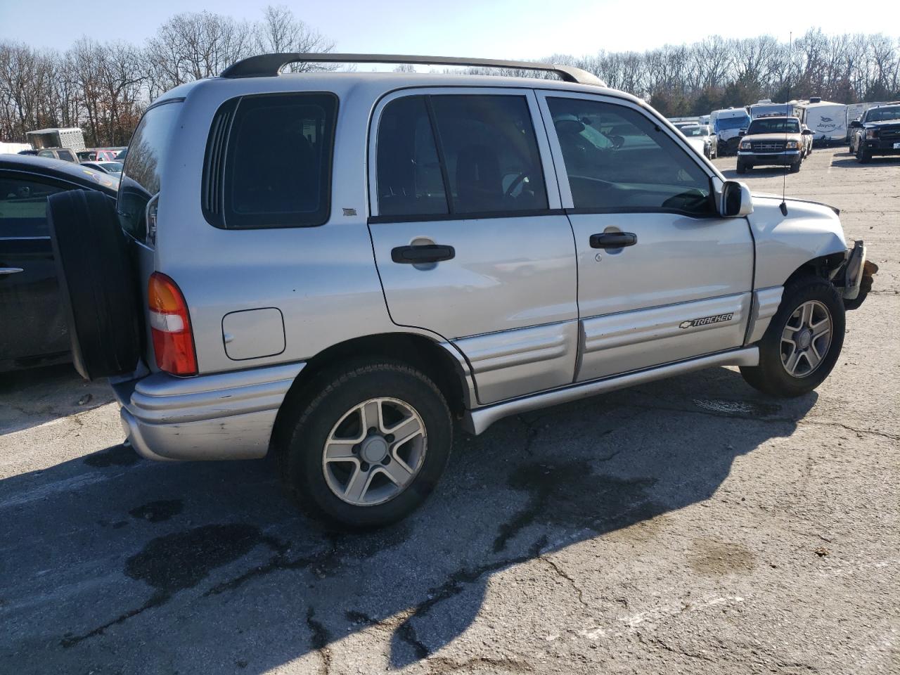 CHEVROLET TRACKER LT 2004 silver 4dr spor gas 2CNBJ634646914995 photo #4