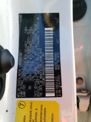 JTEDW21A860009018 2006 Toyota Highlander Hybrid