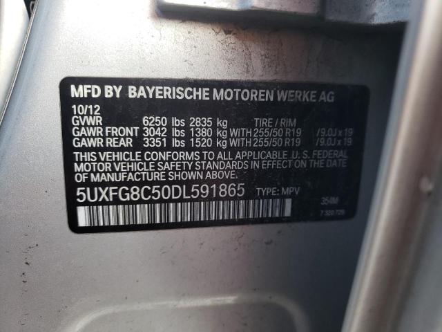 Lot #2452730797 2013 BMW X6 XDRIVE5 salvage car