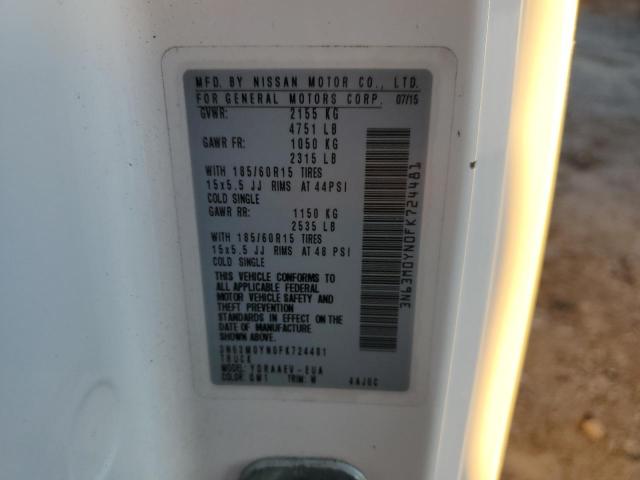 2015 CHEVROLET CITY EXPRE - 3N63M0YN0FK724481