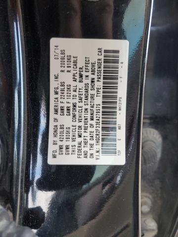 1HGCR2F33EA279575 | 2014 HONDA ACCORD LX