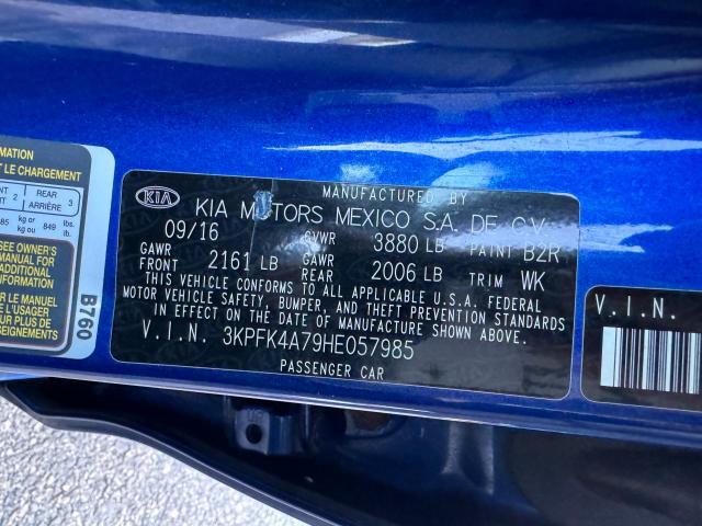 3KPFK4A79HE057985 | 2017 KIA FORTE LX