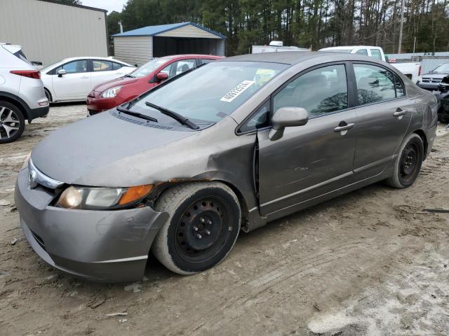 Lot #2363976606 2007 HONDA CIVIC LX salvage car