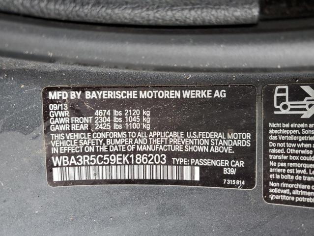 VIN WBA3R5C59EK186203 2014 BMW 4 Series, 435 XI no.12