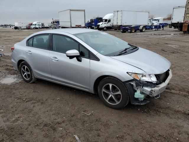 Vin: 19xfb2f70fe052930, lot: 40259074, honda civic se 20154
