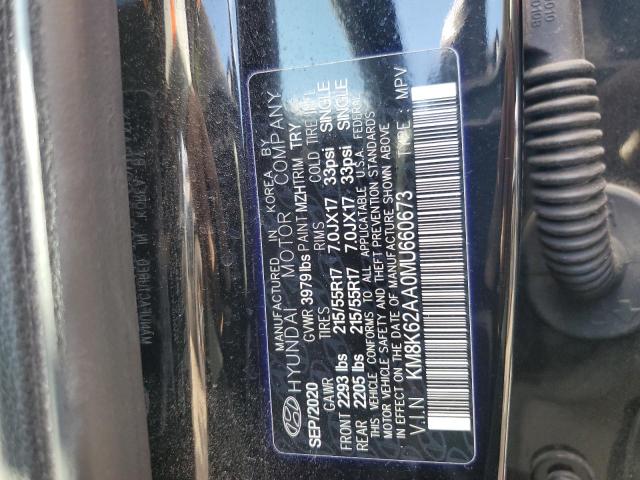 2021 HYUNDAI KONA SEL P - KM8K62AA0MU660673